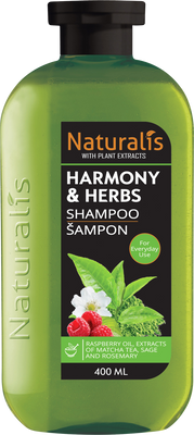 Naturalis Šampón - Harmony & Herbs 400 ml