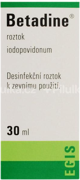 Betadine Dezinfekčný roztok 30 ml