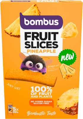 Bombus Ovocné plátky Ananás 5 x 20 g