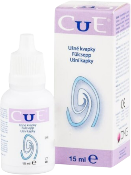 Cue ušné kvapky int oto 15 ml