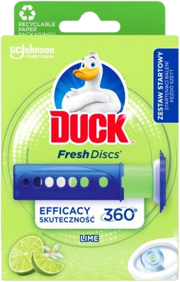 Duck WC blok Fresh Discs Limetka 36 ml