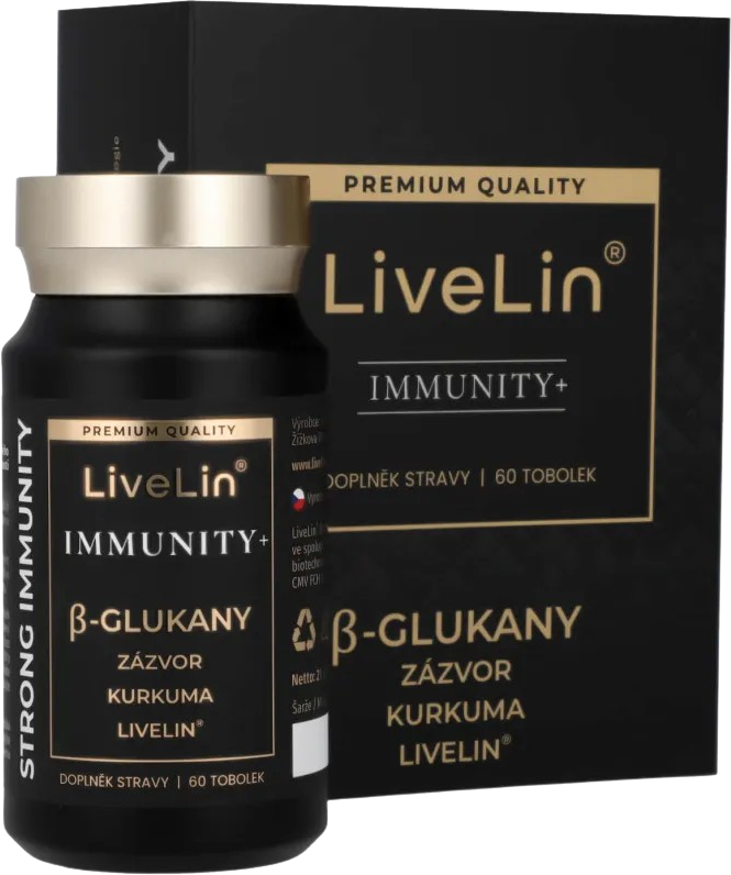 LiveLin IMMUNITY+ 60 tvrdých kapsúl