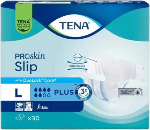 Tena Slip Plus L inkontinenčné nohavičky 30 ks