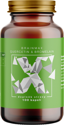 BrainMax Quercetin & Bromelain 100 kapsúl