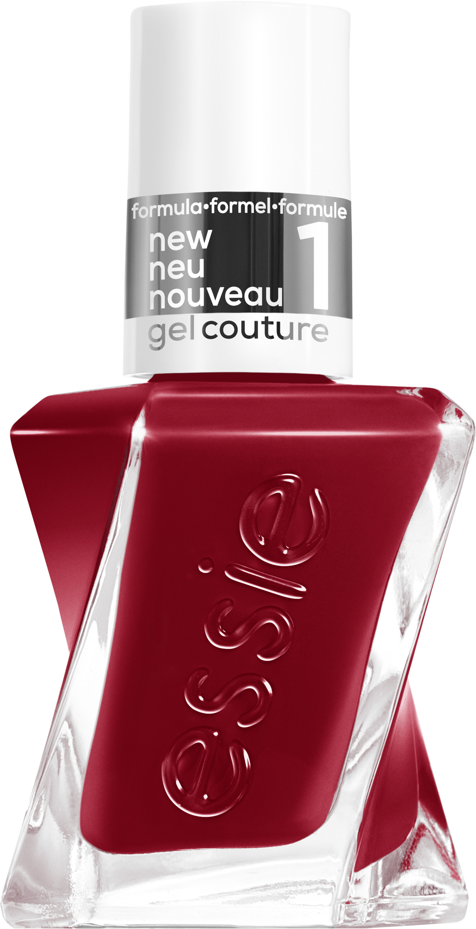 Essie gel couture 2.0 509 paint the gown red lak na nechty, 13.5 ml