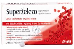Favea Superželezo 30 tabliet