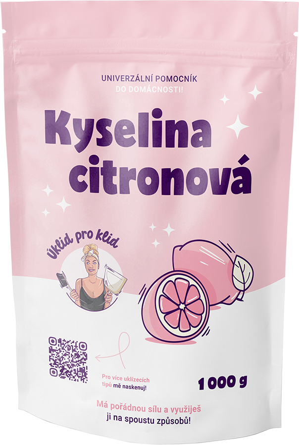 Úklid pro klid Kyselina citrónová 1 kg