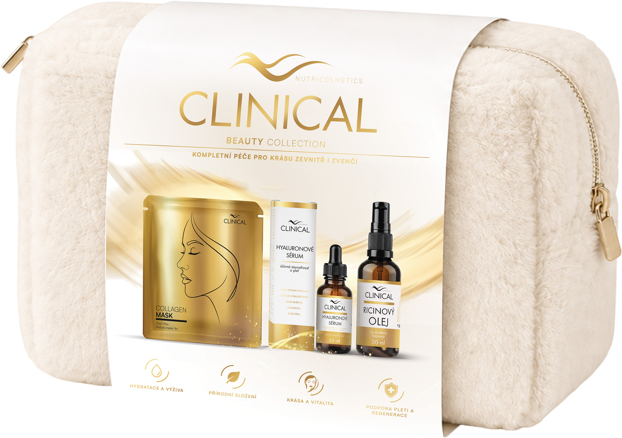 Clinical Beauty Collection pre krásu a pevnosť 3 ks