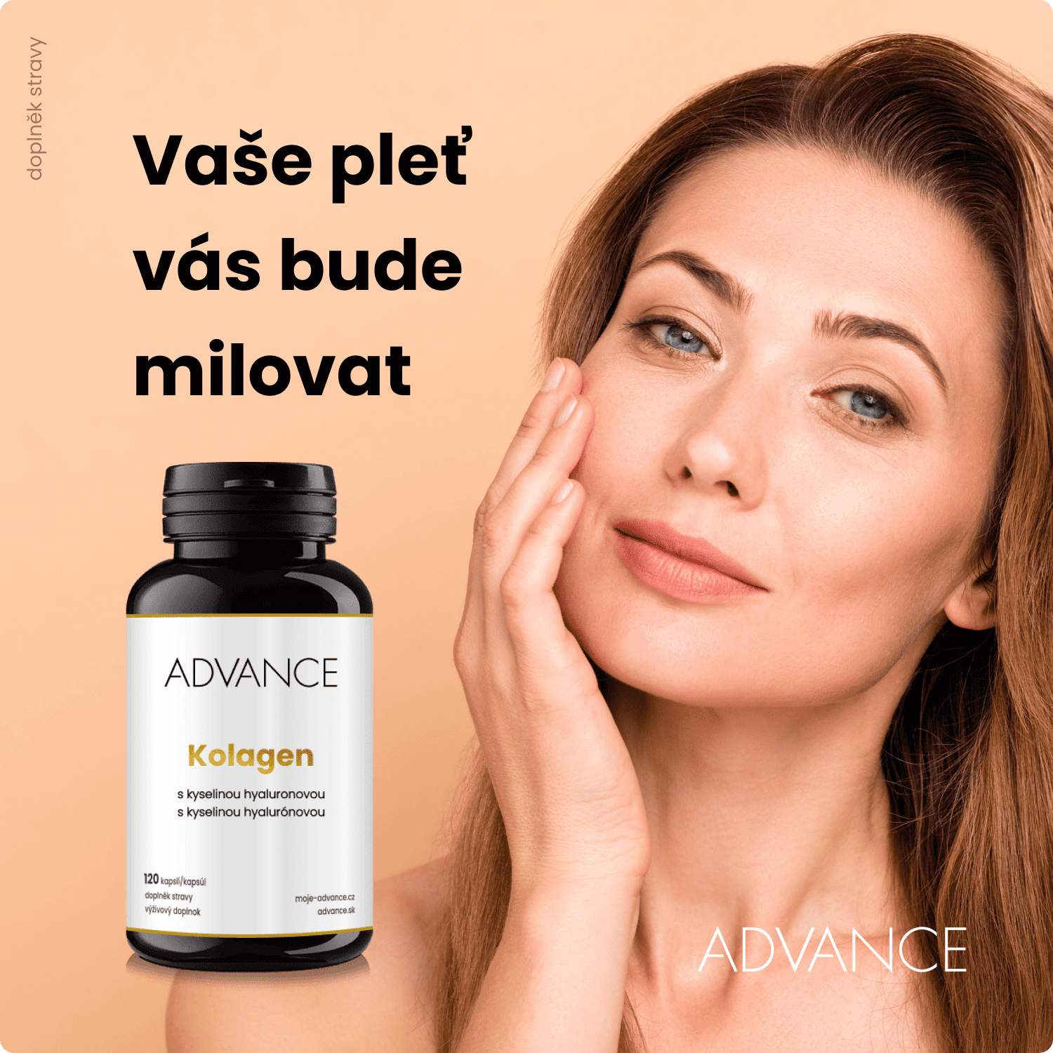 ADVANCE Kolagén 120 kapsúl