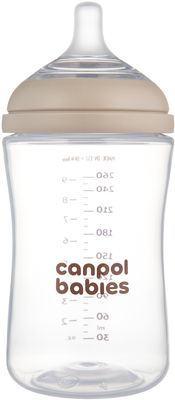 Canpol babies Sada fliaš Natural Shape 2 x 260 ml