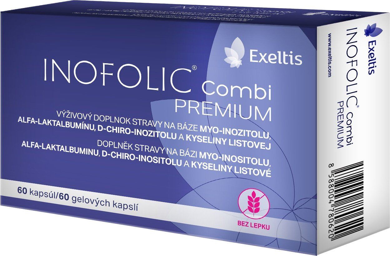 Exeltis INOFOLIC Combi PREMIUM 60 kapsúl