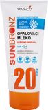 Vivaco Opaľovacie mlieko bez octocrylénu SPF 20 coral friendly 200 ml