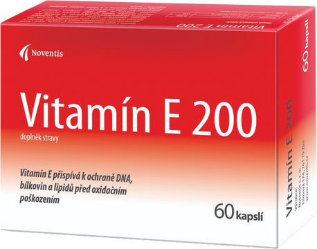 Noventis Vitamín E 200 60 kapsúl