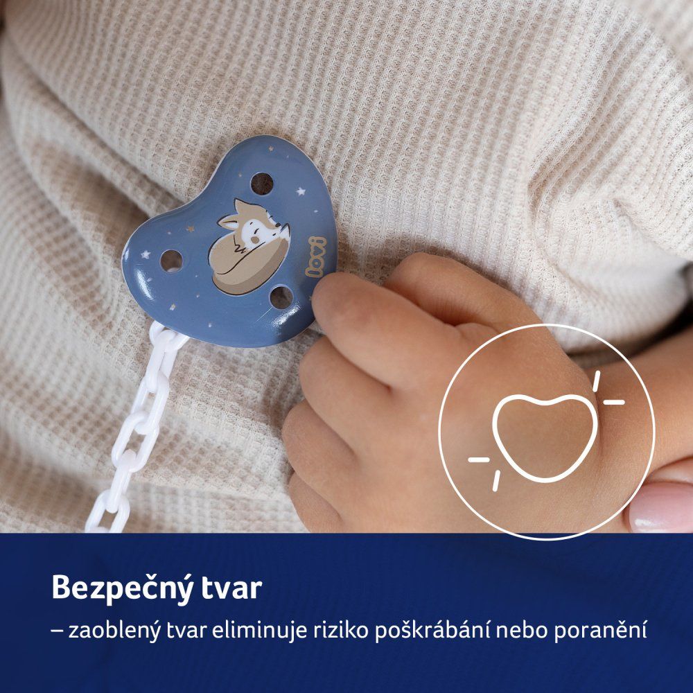 LOVI Retiazka na cumlík NIGHT&DAY dievča