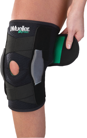 Mueller ® Green, Adjustable Hinged Knee Brace, ortéza na koleno, uni