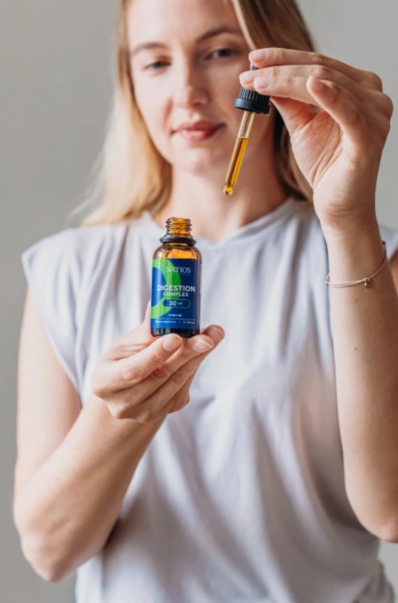 Natios Digestion Complex, Bylinné kvapky v MCT oleji 30 ml