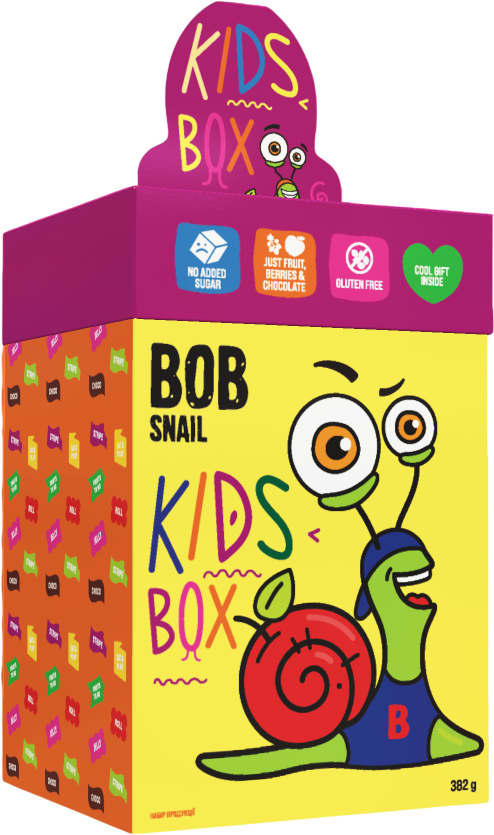 Šnek BOB Detský box 382 g