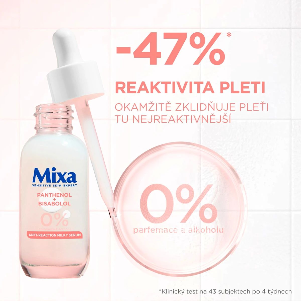 Mixa Upokojujúce mliečne sérum Anti-Reaction 30 ml