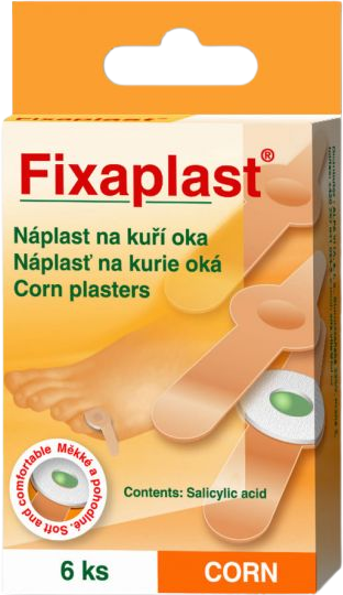 Fixaplast Corn náplasť na kurie oká 6 ks