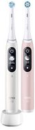 Oral-B iO Series 6 Duo White&Pink Elektrická zubná kefka