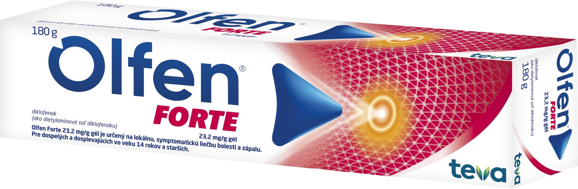 Olfen FORTE 23,2 mg/g gél 180 g