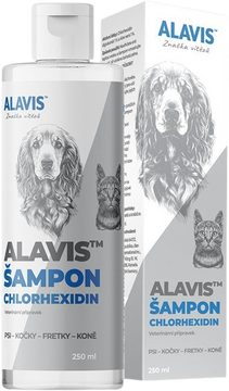 Alavis Šampón chlórhexidín 250 ml