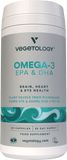 Vegetology Omega-3 - EPA a DHA + vitamín D3 60 kapsúl