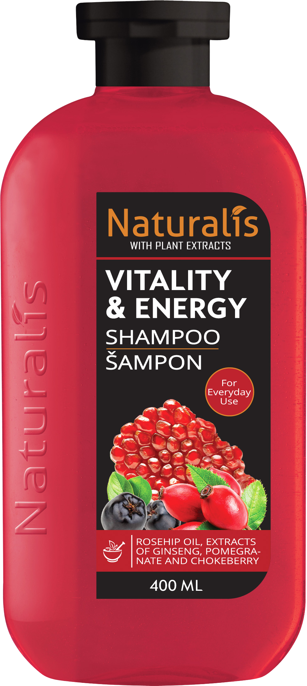 Naturalis Šampón - Vitality & Energy 400 ml