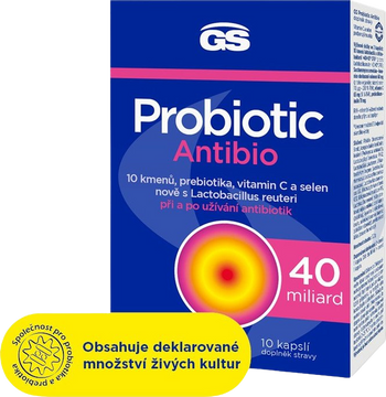 GS Probiotic Antibio 10 kapsúl