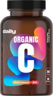 Daily Organic vitamin C 250mg, 60 kapslí