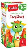 Apotheke Bio Detský bylinný čaj feniklový 20 x 1.5 g