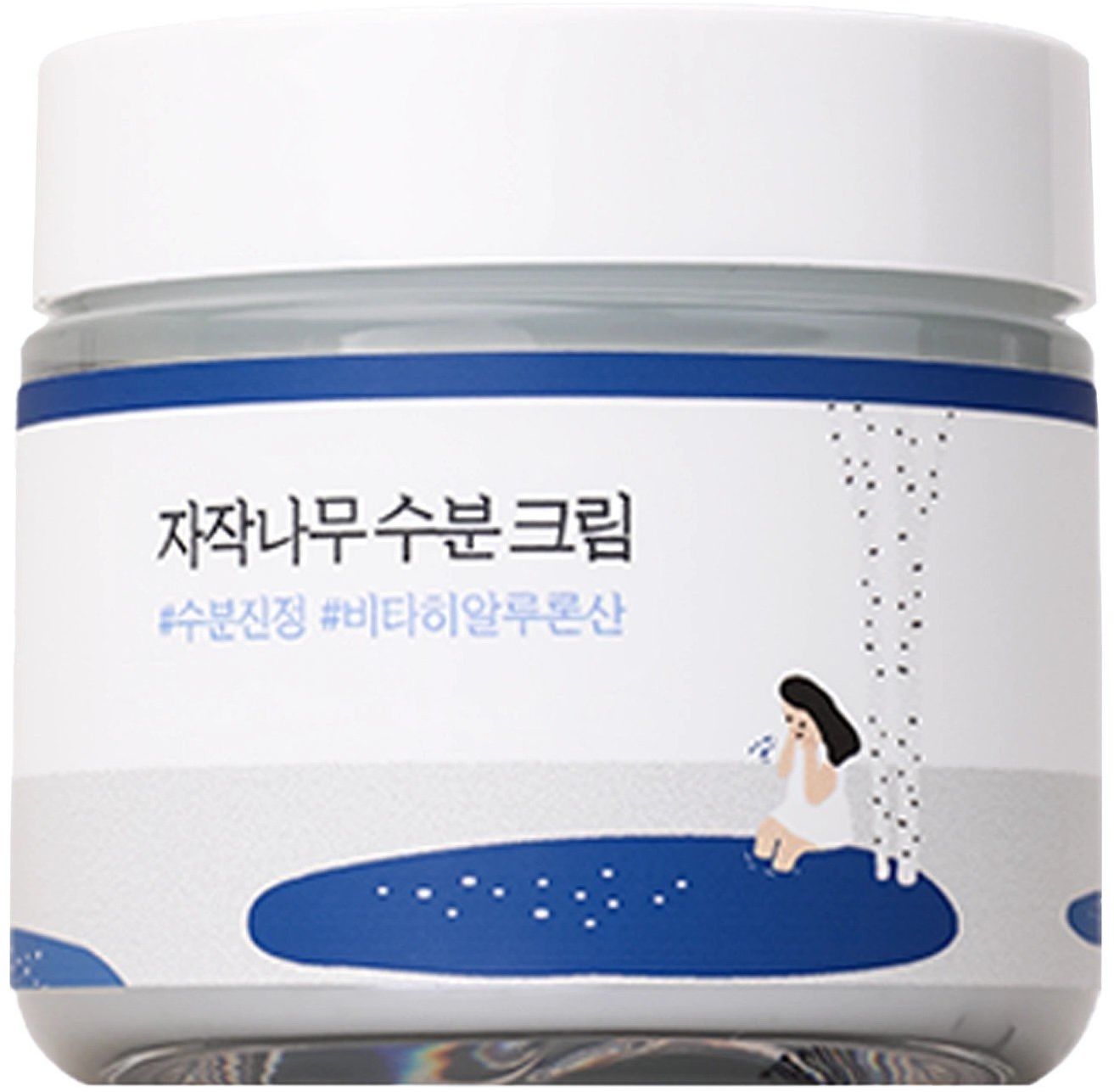 Round Lab Birch Juice Moisturizing Cream - Hydratačný krém s brezovou šťavou 80 ml