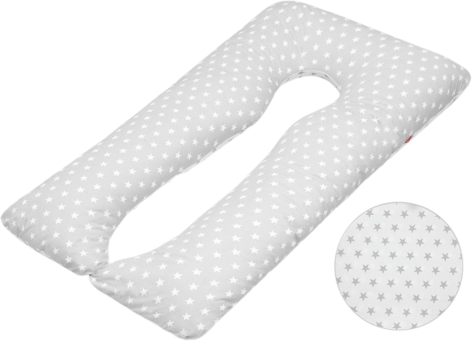 Scamp Tehotenský vankúš/tvar U 80 × 150 cm - Mouse