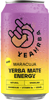 Yeahrba Mate Energy Maracuja 330 ml