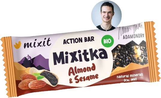 Mixit Action BIO Mixitka Adama Ondra - Sezam a mandle 34 g