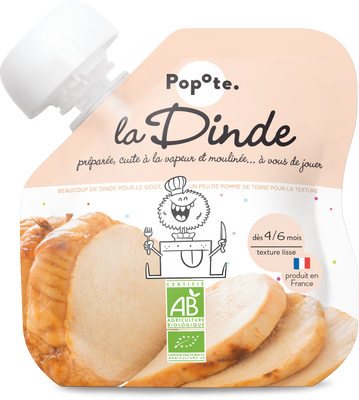 Popote vrecko BIO morčacie mäso 60 g