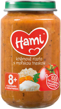 Hami príkrm Krémové rizoto s morskou treskou 200 g