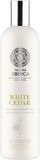 Natura Siberica Šampón pre väčší objem Biely céder 400 ml