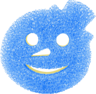 Scrub Mommy Snehuliak limitovaná edícia