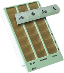 Obzor Dávkovač Liekov Set 02 Zelený + 04 Denný 2 ks