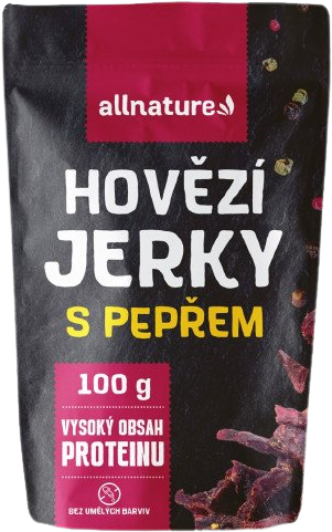 Allnature BEEF Pepper Jerky 100 g
