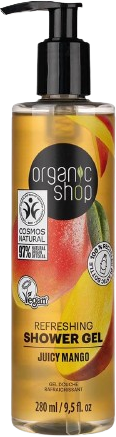 Organic Shop Osviežujúci sprchový gél - Šťavnaté mango 280 ml