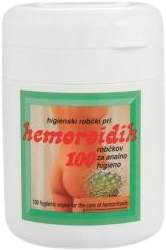 Hemoroidik obrúsky na hemoroidy 100 ks