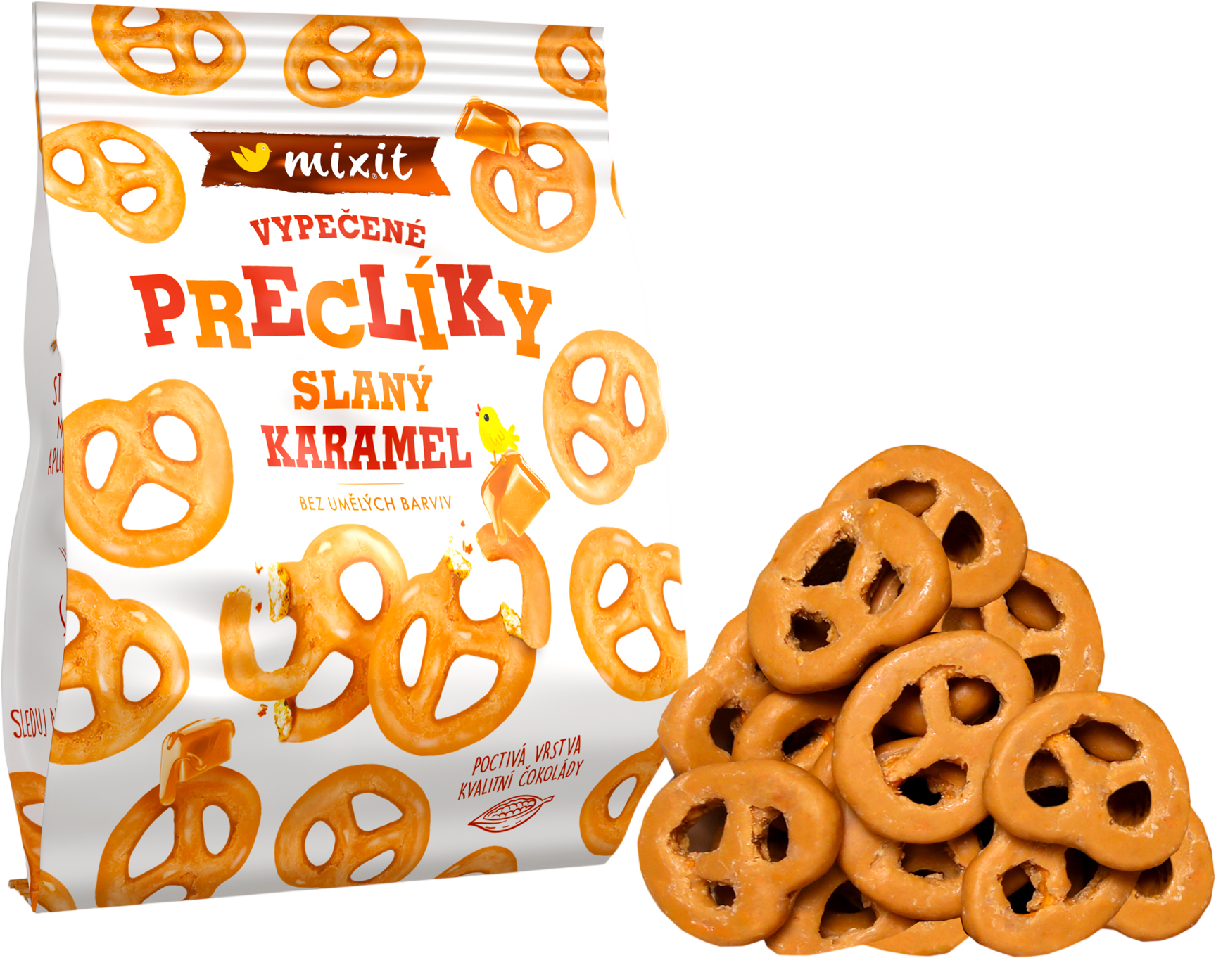 Mixit praclíky do vrecka Slaný karamel 70 g