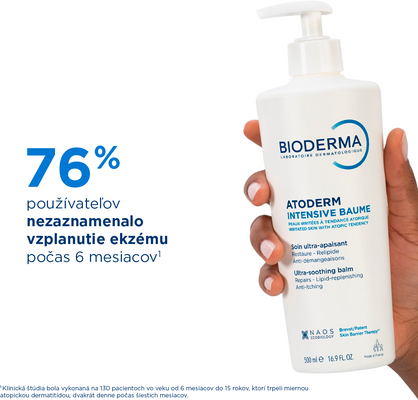 Bioderma Atoderm Intensive baume telový balzam na atopickú a veľmi suchú pokožku 500 ml
