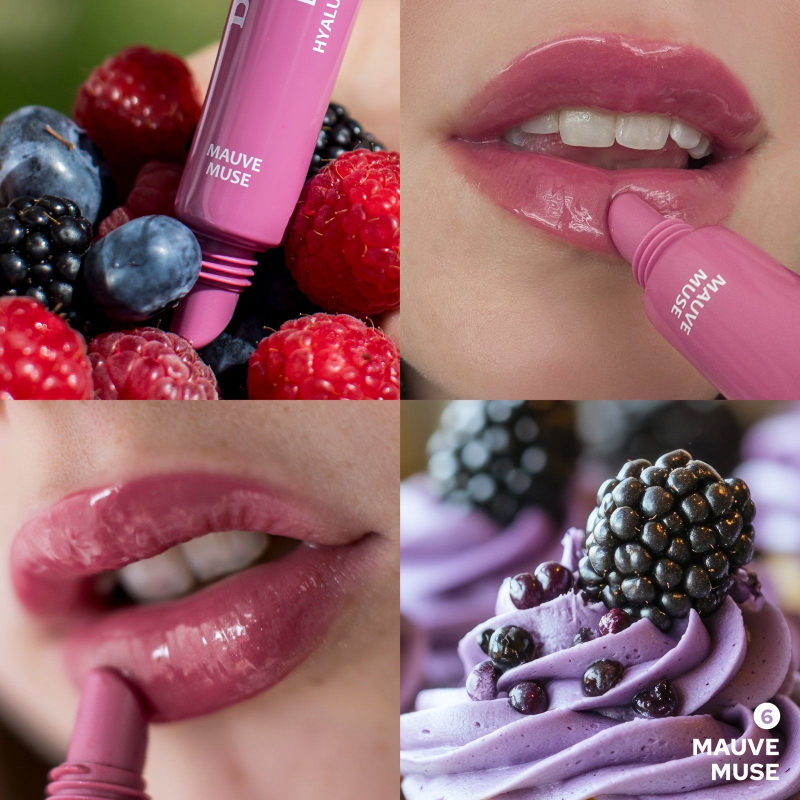 Dermacol Lip Treat starostlivosť na pery, č. 6 Mauve Muse 10 ml