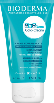 Bioderma ABCDerm Cold Cream Výživný ochranný pleťový krém 45 ml