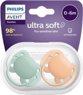 Philips Avent Cumlík Ultrasoft Premium neutral 0-6m 2 ks