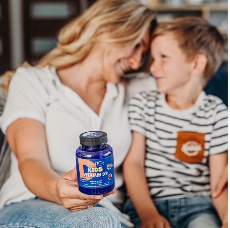 Natios Kids Vitamín D3, 400 IU 120 tabliet