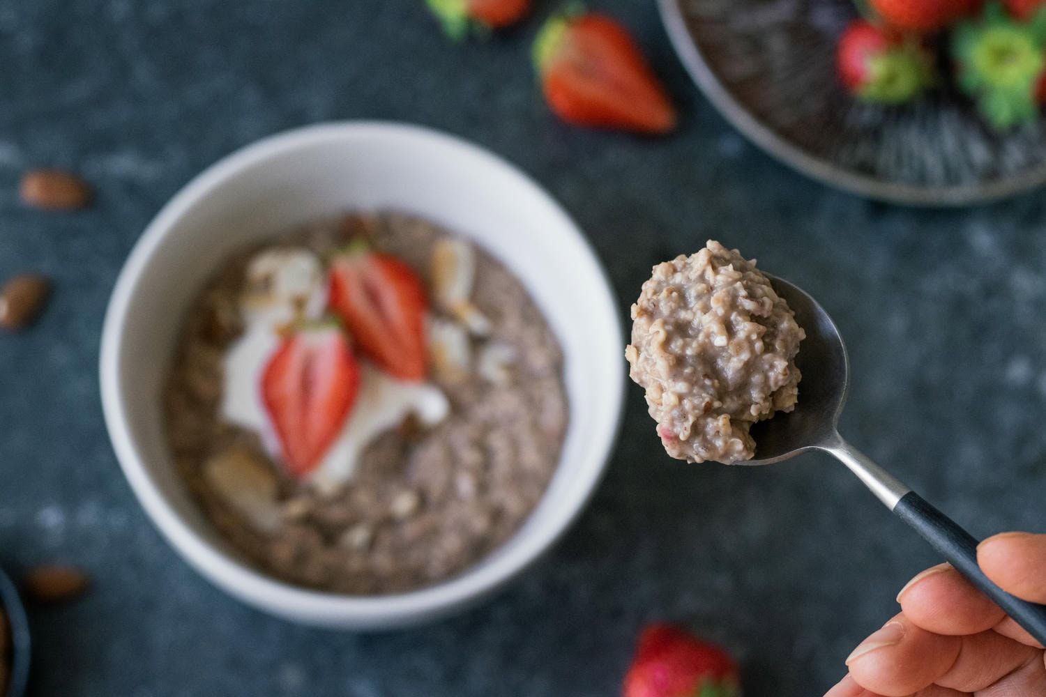 Powerlogy Upgraded Protein Oatmeal Strawberry 350 g